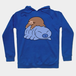 Little Sloth and Waterbear Hoodie